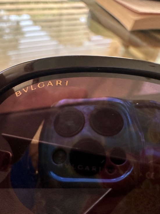 Authentic Bvlgari Black Sunglasses – Excellent Condition – One Arm Missing Screw main image 8